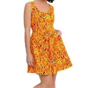 Folter flame dress hot topic y2k
